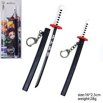 Demon Slayer anime knife key chain 160MM