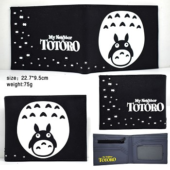 Totoro anime silicone wallet