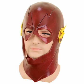 The flash Allen cosplay latex mask