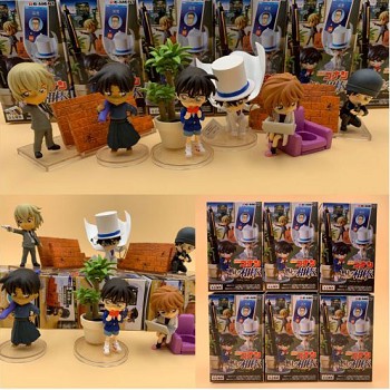 Detective conan figures set(6pcs a set)