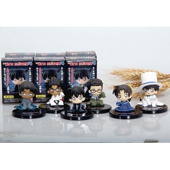 Detective conan figures set(6pcs a set)