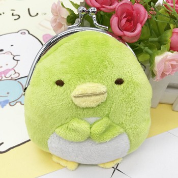 Sumikko Gurashi anime plush wallet coin purse