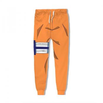 Naruto anime printing pants trousers 