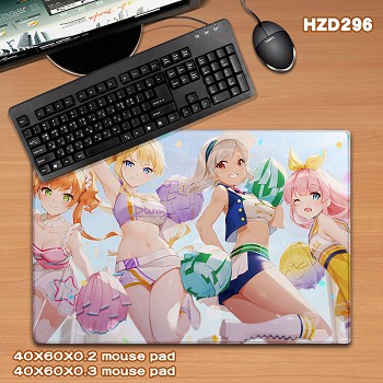  Girl Cafe Gun game big mouse pad 