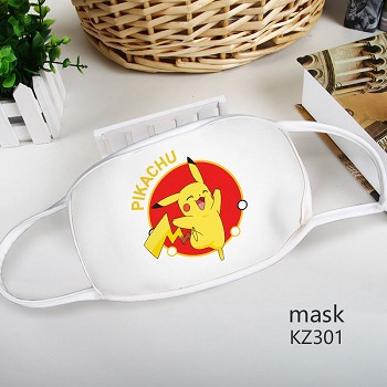 Pokemon pikachu anime mask