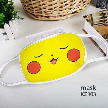 Pokemon pikachu anime mask