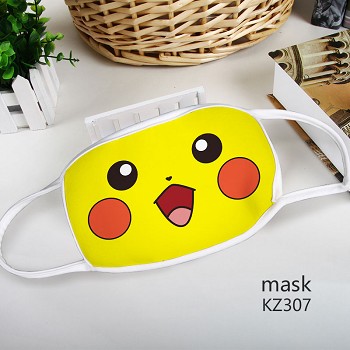 Pokemon pikachu anime mask
