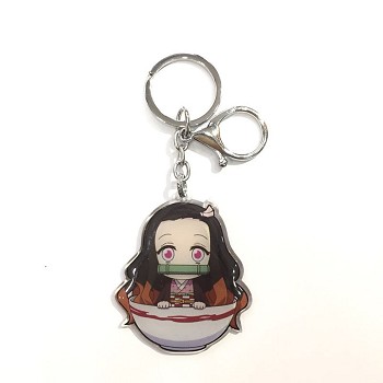 Demon Slayer Kamado Nezuko acrylic key chain