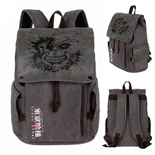 Tokyo ghoul anime canvas backpack bag