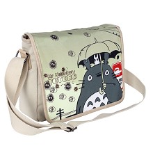 Totoro anime canvas satchel shoulder bag