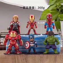 The Avengers Iron man figures set(6pcs a set)