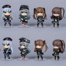 Girls Frontline figures set(4pcs a set)