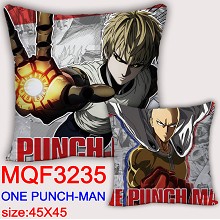 One Punch Man anime two-sided pillow