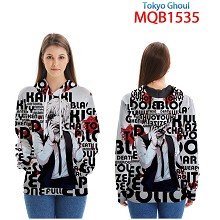 Tokyo ghoul anime long sleeve hoodie cloth