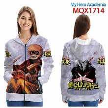 My Hero Academia anime long sleeve hoodie cloth