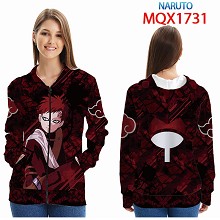 Naruto anime long sleeve hoodie cloth