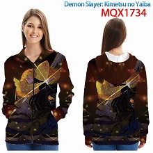  Demon Slayer anime long sleeve hoodie cloth 