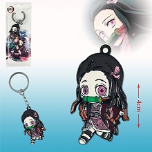 Demon Slayer Kamado Nezuko anime key chain