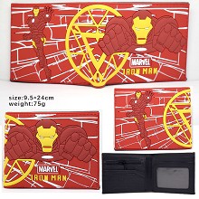 Iron Man silicone wallet