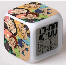 Demon Slayer anime discolor clock（no battery）