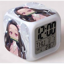 Demon Slayer anime discolor clock（no battery）