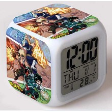 My Hero Academia anime discolor clock（no battery）