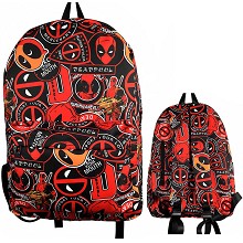 Deadpool anime backpack bag