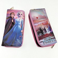 Frozen anime long wallet