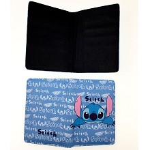 Stitch anime Passport Cover Card Case Credit Card Holder Wallet