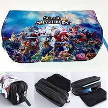 Nintendo Super Smash Bros anime pen bag pencil bag