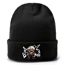  My Hero Academia anime kniting hat 