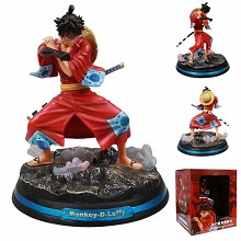 One Piece Wano Country kimono Luffy figure