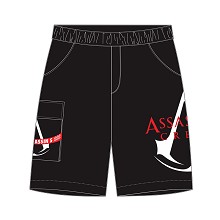 Assassin's Creed game shorts middle pants
