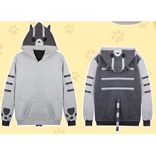 Neko Atsume anime cotton hoodie