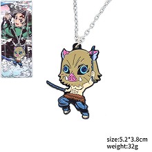 Demon Slayer Hashibira Inosuke anime necklace