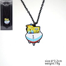 Spongebob anime necklace