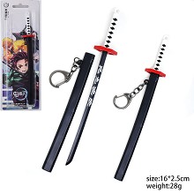 Demon Slayer anime knife key chain 160MM