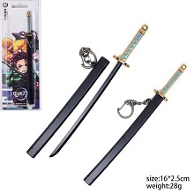 Demon Slayer anime knife key chain 160MM