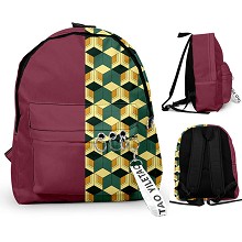 Demon Slayer Tomioka Giyuu anime canvas backpack bag