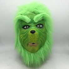 The Grinch cosplay latex mask