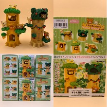 Rilakkuma figures set(6pcs a set)