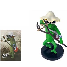 One Piece animal lizard Usopp figure