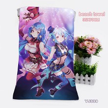 Bilibili anime beach towel bath towel