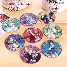 The Seven Deadly Sins anime brooches pins set(8pcs...