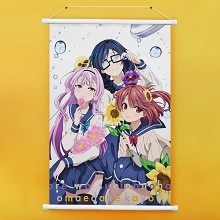 Pansy anime wall scroll