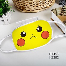 Pokemon pikachu anime mask