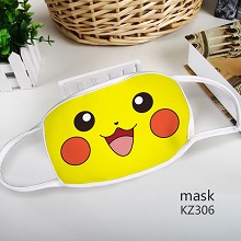 Pokemon pikachu anime mask