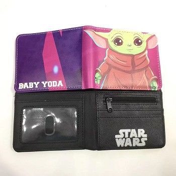 Star Wars Yoda anime wallet