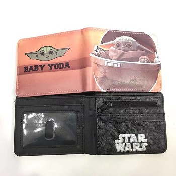  Star Wars Yoda anime wallet 