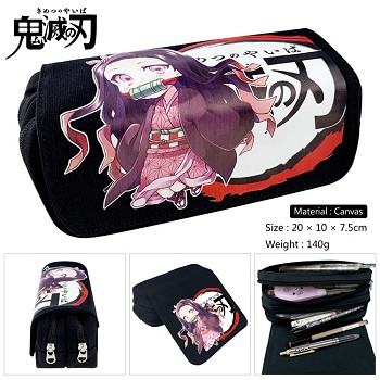 Demon Slayer anime canvas pen bag pencil bag